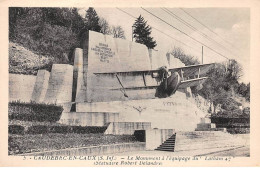 76 - CAUDEBEC EN CAUX - SAN46809 - Le Monument à L'Equipage Du "Latham 47"- Statuaire Robert Delandre - Caudebec-en-Caux