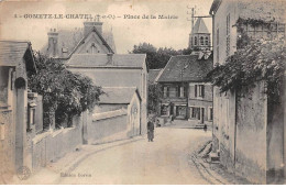 91 - GOMETZ LE CHATEL - SAN47014 - Place De La Mairie - Sonstige & Ohne Zuordnung