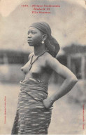 SENEGAL - SAN50061 - Afrique Occidentale - Etude N° 37 - Fille Soussou - Sénégal