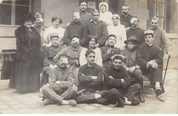 Santé - N°84185 - Militaires Blessés Et Infirmières - Croix-Rouge - Carte Photo à Localiser - Health