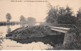 77 - ESBLY - SAN54757 - Le Pont Rouge Et La Pointe De L'Ile - Esbly