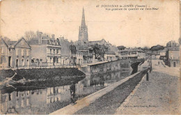 85 - FONTENAY LE COMTE - SAN54809 - Vue Générale Du Quartier Du Pont Neuf - Fontenay Le Comte