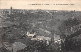 87 - CHATEAUPONSAC - SAN54820 - Vue Générale Et Usine à Feutre - Chateauponsac