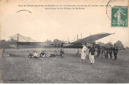 92 - ISSY LES MOULINEAUX - SAN54862 - M Latham Vient Atterrir Dans Le Parc De Son Château De Maillebois - Issy Les Moulineaux