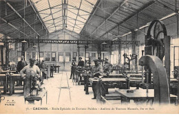 94 - CACHAN - SAN54888 - Ecole Spéciale De Travaux Publics - Ateliers De Travaux Manuels , Fer Et Bois - Métier - Cachan