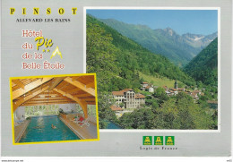 38  - PINSOT - ALLEVARD Les BAINS - Hotel Restaurant Du Pic De La Belle Etoile   ( Isere ) - Allevard