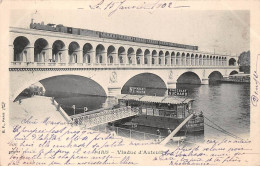 75016 - PARIS - SAN46722 - Viaduc D'Auteuil - Train - District 16