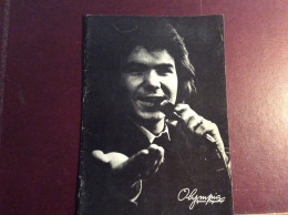 Programme DANIEL GUICHARD OLYMPIA 1975  / 76 / NICOLE RIEU / NESTOR LES Gérardis ( Cirque ) - Programmi