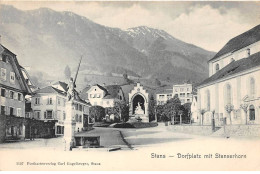 SUISSE - SAN49837 - Stans - Dorfplatz Mit Stanserhorn - Andere & Zonder Classificatie