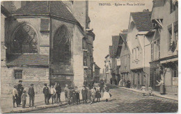 10 TROYES   Eglise Et Place St-Nizier - Troyes