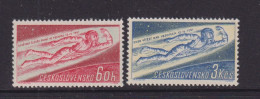 CZECHOSLOVAKIA  - 1961 First Manned Space Flight Set Never Hinged Mint - Unused Stamps