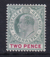 Gibraltar: 1903   Edward    SG48    2d    MH  - Gibilterra