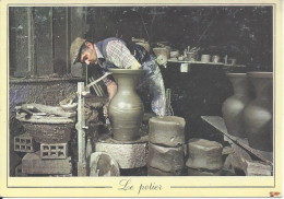 CPM  Le Potier Les Métiers D’Antan  Le Tourneur - Craft