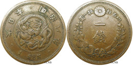 Japon - Meiji - 1 Sen An 8 (1875) - TTB/XF45 - Mon0808 - Giappone