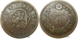 Japon - Meiji - 1 Sen An 9 (1876) - TTB/XF45 - Mon0830 - Japon