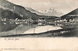 SUISSE - St Moritz Bad - Vue Sur Le Paysage Autour Du Lac - Carte Postale Ancienne - Sankt Moritz