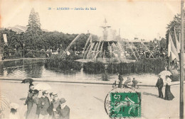 FRANCE - Angers - Vue Sur Le Jardin Du Mail - Animé - Fontaine - Carte Postale Ancienne - Angers