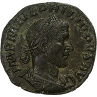 Philippe I L'Arabe, Sesterce, 244-249, Rome, Bronze, TTB+, RIC:191A - The Military Crisis (235 AD To 284 AD)