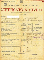 1938 PROCIDA ISOLA DI PROCIDA PAGELLA - Unclassified