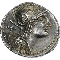 Junia, Denier, 91 BC, Rome, Argent, SUP, Crawford:337/3 - Republiek (280 BC Tot 27 BC)