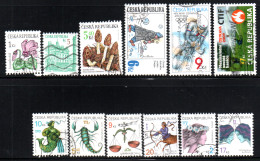 Tchéquie  ( 12 Timbres ) - OBLITERE - Collections, Lots & Series