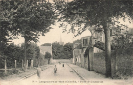 FRANCE - Langrunes Sur Mer - Route De Courseulles - Animé - Carte Postale Ancienne - Other & Unclassified