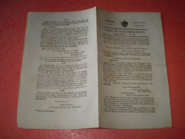 Mâcon 1867: Imposition Salaires Des Gardes Champêtres. Syndicat Assainissement Verdun. Liste Pour Jury De 1868 Préparati - Historical Documents