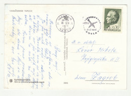 Aero Picnic Yugoslavia Varaždin 1971 Slogan Postmark On Postcard Varaždinske Toplice MS200720* - Autres (Air)