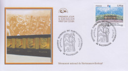Enveloppe  FDC  1er  Jour    FRANCE     Monument  National  Du  HARTMANNSWILLERKOP     WATTWILLER    2015 - 2010-2019