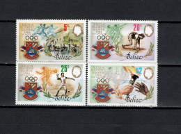 Belize 1984 Olympic Games Los Angeles Set Of 4 MNH - Zomer 1984: Los Angeles