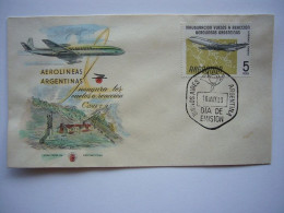 Avion / Airplane / AEROLINEAS ARGENTINAS / Comet 4 / First Flight / May 16, 1959 - Airmail