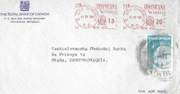 Postzegels > Amerika > Dominicaanse Republiek >  Brief Voorzijdmet 1 Postzegeln 2 Stempels  (16976) - Dominican Republic