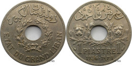 Liban - Protectorat Français - 1 Piastre 1936 - TTB+/AU50 - Mon5950 - Líbano