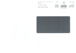 FRANCE  -  2023, POSTAL FRANKING MACHINE COVER TO DUBAI. - Covers & Documents