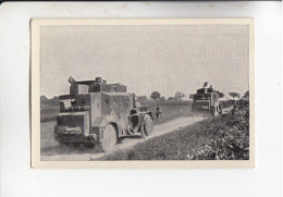 Mit Trumpf Durch Alle Welt  Reichswehr II Zwei Straßen - Panzerwagen Im Marsch  C Serie 4# 4 Von 1934 - Autres Marques