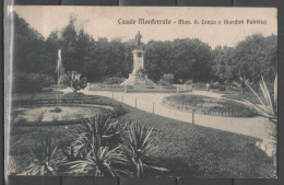 Casale Monferrato - Monumento G. Lanza E Giardini Pubblici - Alessandria