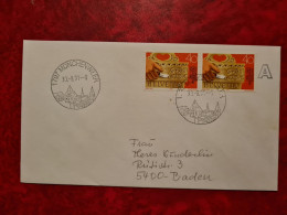 SUISSE LETTRE 1991 MUNCHENWILER - Other & Unclassified