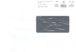 FRANCE  -  2023, POSTAL FRANKING MACHINE COVER TO DUBAI. - Covers & Documents