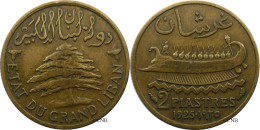 Liban - Protectorat Français - 2 Piastres 1925 - TB/VF30 - Mon5957 - Lebanon