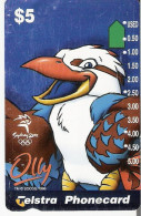 Australia: Telstra - 1997 Olympic Games Sidney 2000, Mascot Olly - Australia