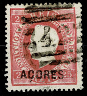 Açores, 1871, # 19f Dent. 13 1/2, Sob. C, Tipo XI, Used - Azoren