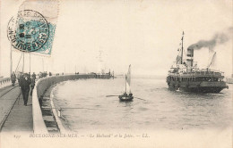 FRANCE - Boulogne Sur Mer - Le Holland Et La Jetée - L L - Bateaux - Le Port - Animé - Carte Postale Ancienne - Boulogne Sur Mer