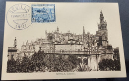 19 MAYO 1935. SEVILLA - Lettres & Documents