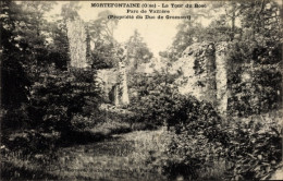 CPA Mortefontaine Oise, Park Vallière, Tour Du Bosc - Sonstige & Ohne Zuordnung