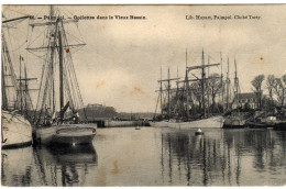 Paimpol Goelettes Dans Le Vieux Bassin - Paimpol