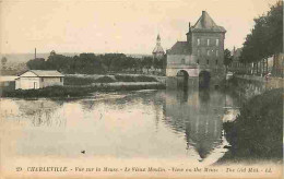 08 - Charleville - Vue Sur La Meuse - Le Vieux Moulin - CPA - Voir Scans Recto-Verso - Charleville