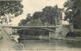 95 - L'Isle D'Adam - Le Pont Du Bras Du Moulin - Animé - CPA - Voir Scans Recto-Verso - L'Isle Adam