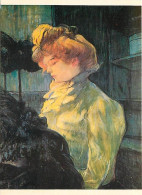 Art - Peinture - Henri De Toulouse Lautrec - La Modiste (Melle Margouin), 1900 - CPM - Carte Neuve - Voir Scans Recto-Ve - Pintura & Cuadros