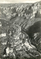 48 - Les Gorges Du Tarn - Vue Panoramique Prise Du Point Sublime Sur Le Cirque Des Baumes Avec La Vallée Du Tarn Et Au F - Gorges Du Tarn