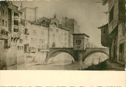 07 - Annonay - Porte Et Pont De Deume D'après Une Sépia 1840 - Carte Dentelée - CPSM Grand Format - Carte Neuve - Voir S - Annonay